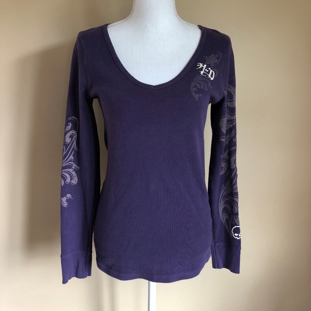 Harley-Davidson | Deep Purple 100% Cotton Top  M